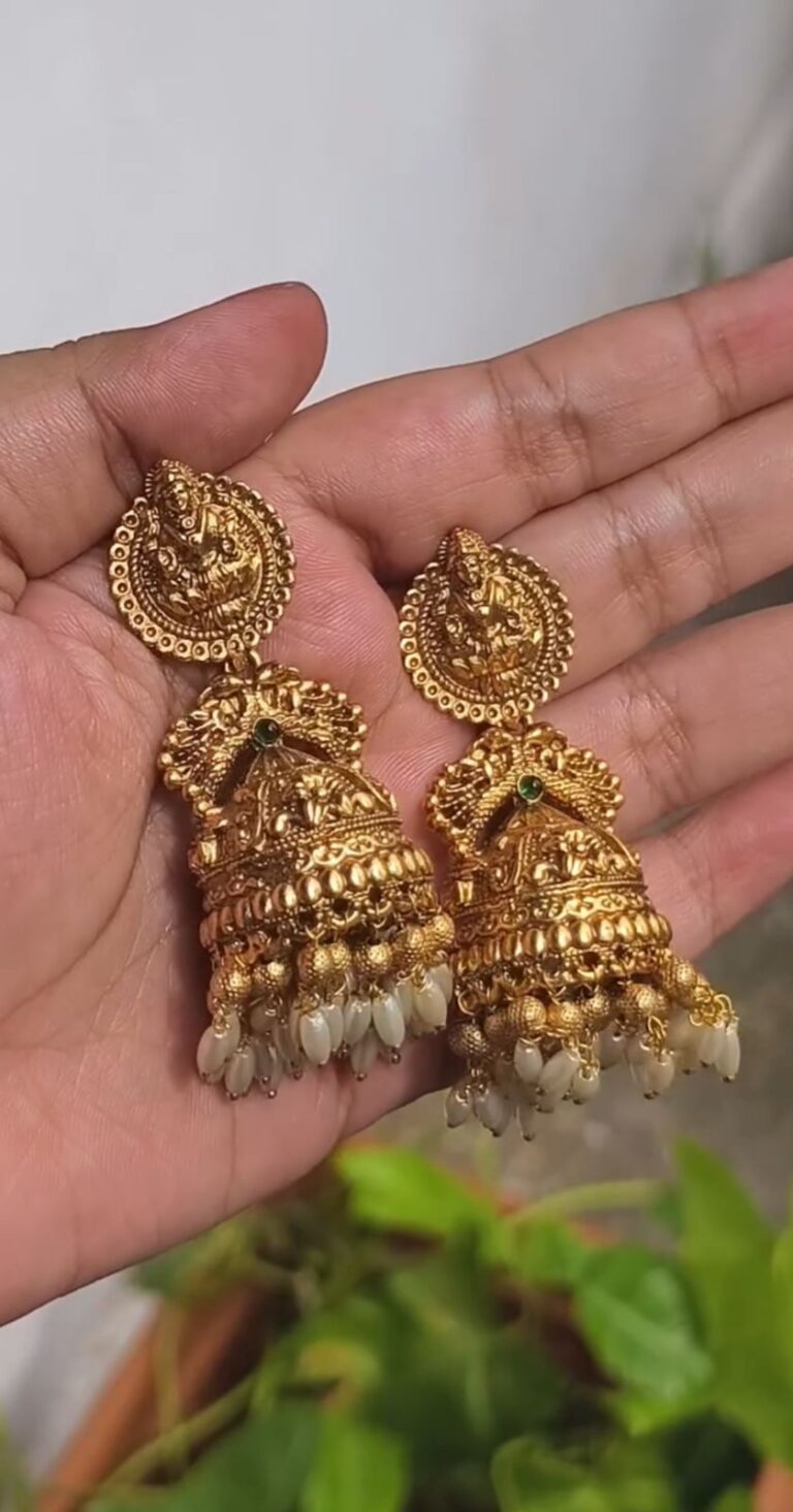 Antique Lakshmi Jhumka