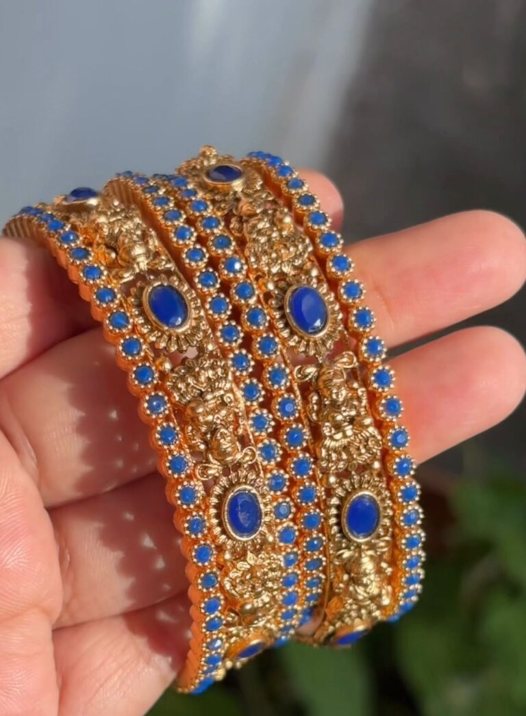 Blue Stone Devi Bangle