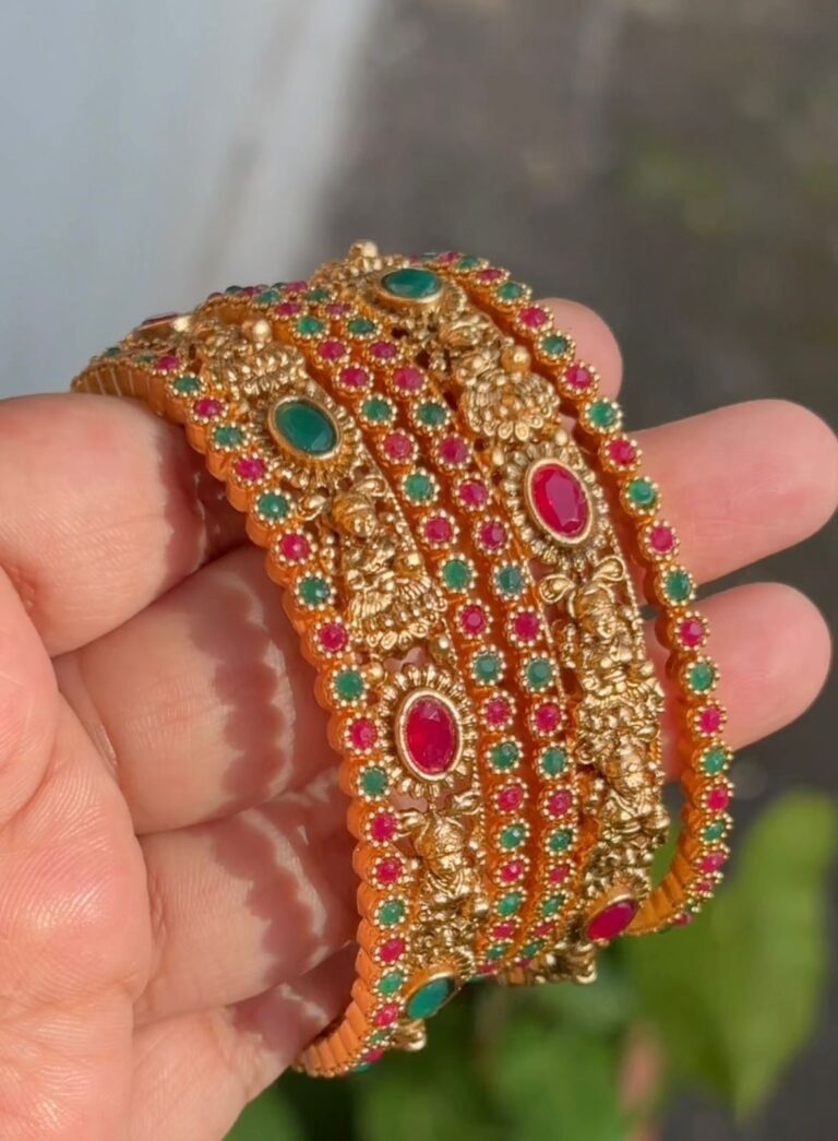 Multi Stone Devi Bangle